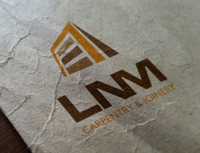 lnm logo on paper