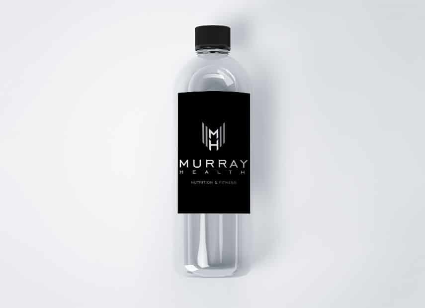 Murray-Health-logo-on-water-bottle-by-9G-Websites