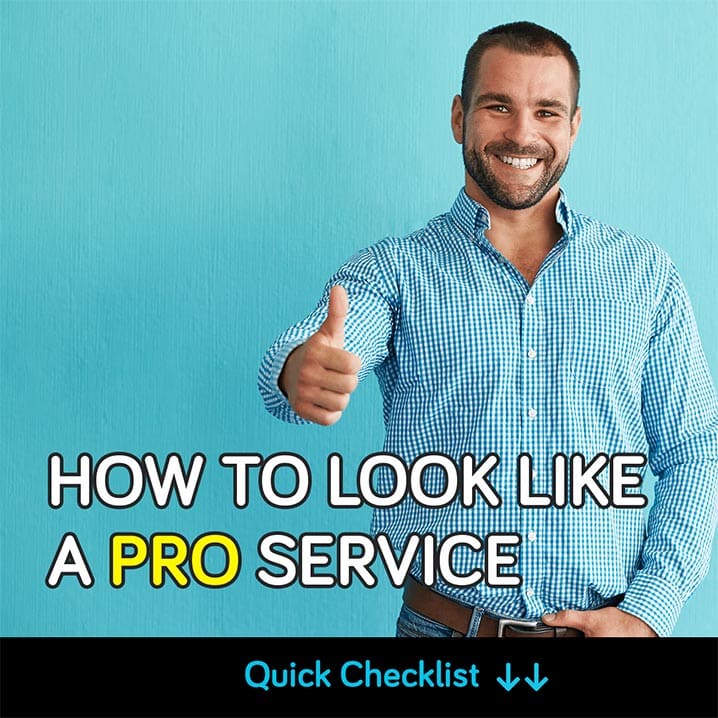 how to look like a pro service