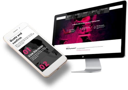 Evolution Branded Clothing - website design in Margate by 9G Websites