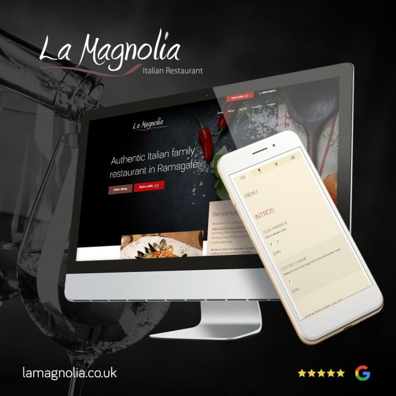 La Magnolia web design by 9G Websites