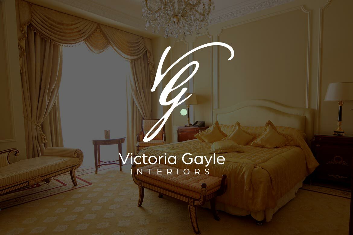 Victoria Gayle Interiors logo over image