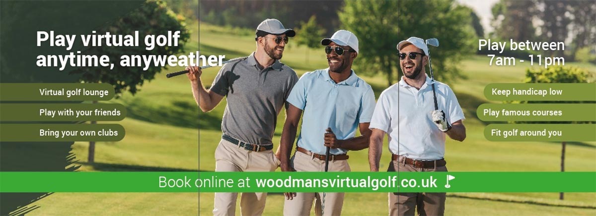 Woodmans Virtual Golf window designs by 9G Websites